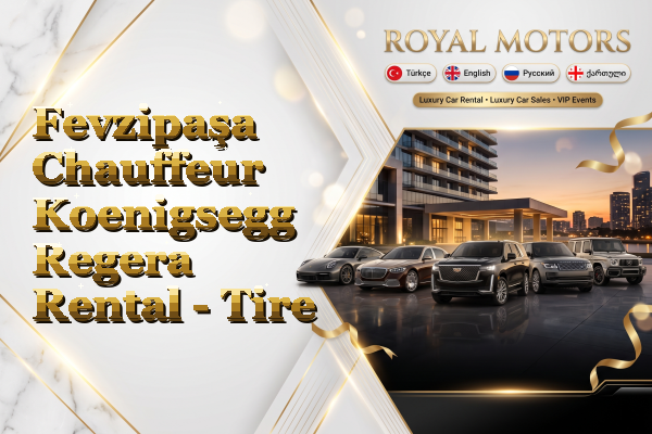 Fevzipaşa Chauffeur Koenigsegg Regera Rental - Tire
