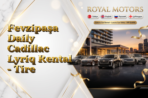 Fevzipaşa Daily Cadillac Lyriq Rental - Tire