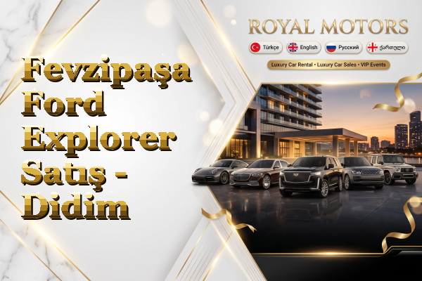 Fevzipaşa Ford Explorer Satış - Didim