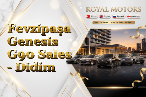 Fevzipaşa Genesis G90 Sales - Didim