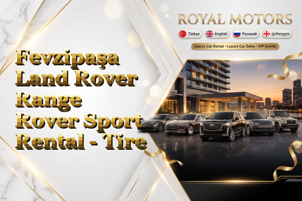 Fevzipaşa Land Rover Range Rover Sport Rental - Tire