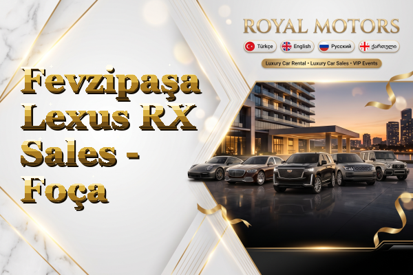 Fevzipaşa Lexus RX Sales - Foça
