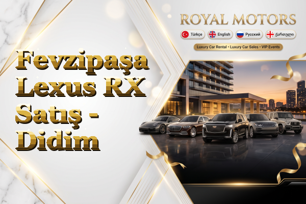 Fevzipaşa Lexus RX Satış - Didim