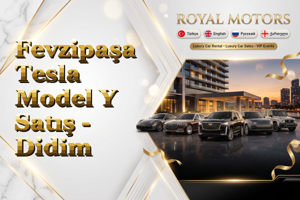 Fevzipaşa Tesla Model Y Satış - Didim