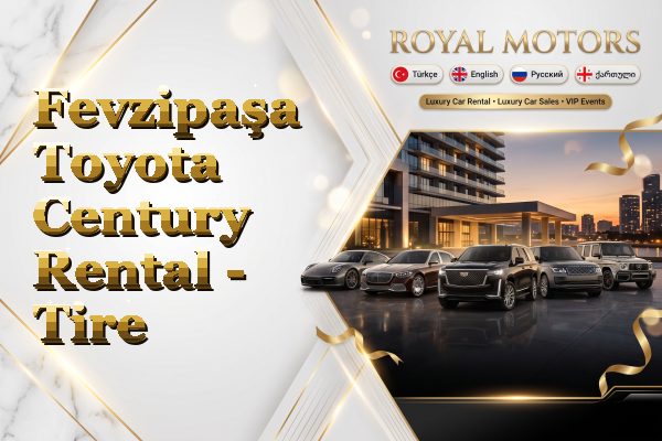 Fevzipaşa Toyota Century Rental - Tire
