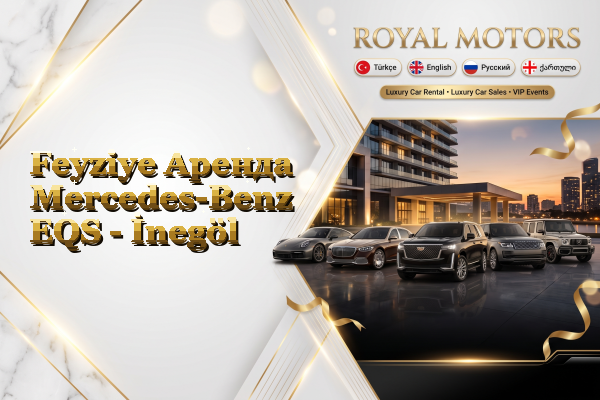 Feyziye Аренда Mercedes-Benz EQS - İnegöl