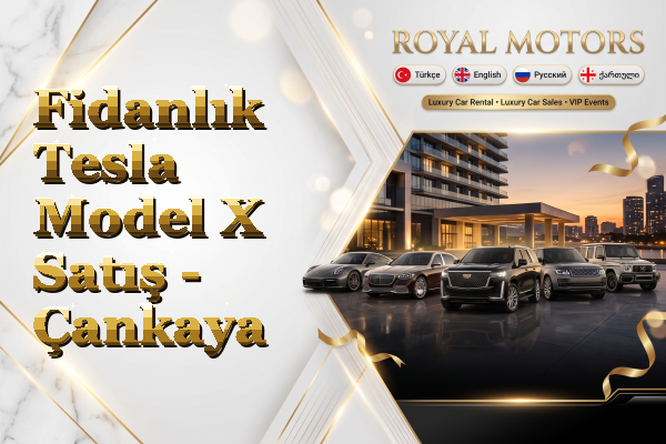 Fidanlık Tesla Model X Satış - Çankaya