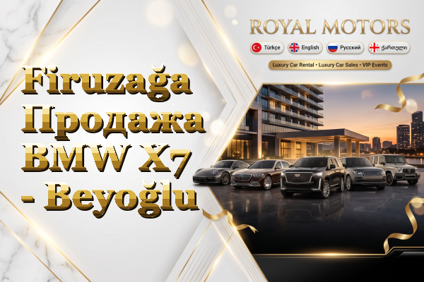 Firuzağa Продажа BMW X7 - Beyoğlu