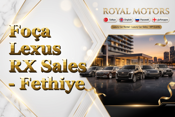 Foça Lexus RX Sales - Fethiye