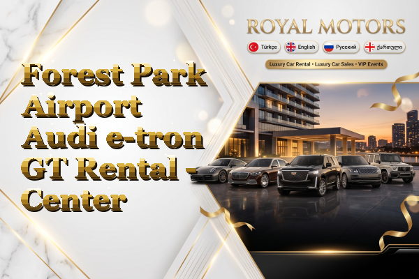 Forest Park Airport Audi e-tron GT Rental - Center