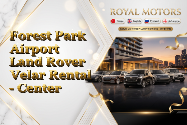 Forest Park Airport Land Rover Velar Rental - Center