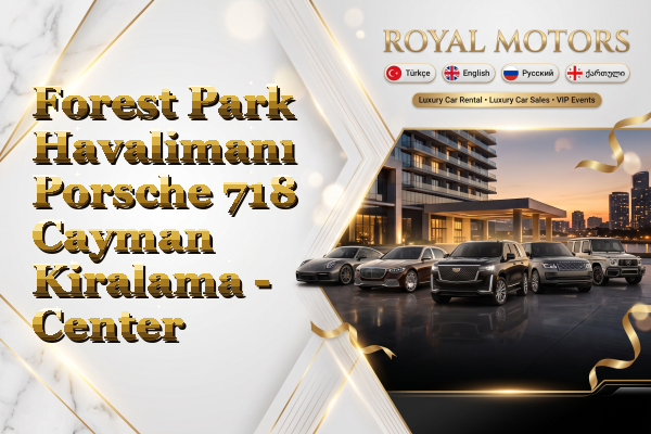 Forest Park Havalimanı Porsche 718 Cayman Kiralama - Center