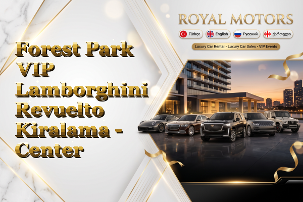 Forest Park VIP Lamborghini Revuelto Kiralama - Center