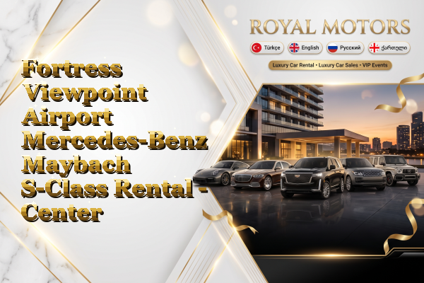 Fortress Viewpoint Airport Mercedes-Benz Maybach S-Class Rental - Center