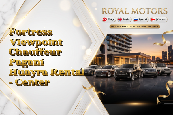 Fortress Viewpoint Chauffeur Pagani Huayra Rental - Center