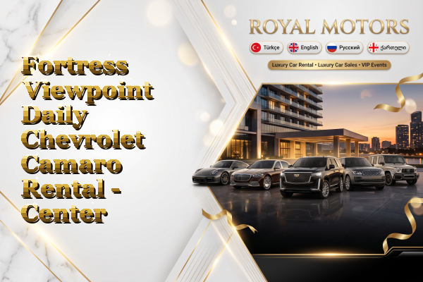 Fortress Viewpoint Daily Chevrolet Camaro Rental - Center
