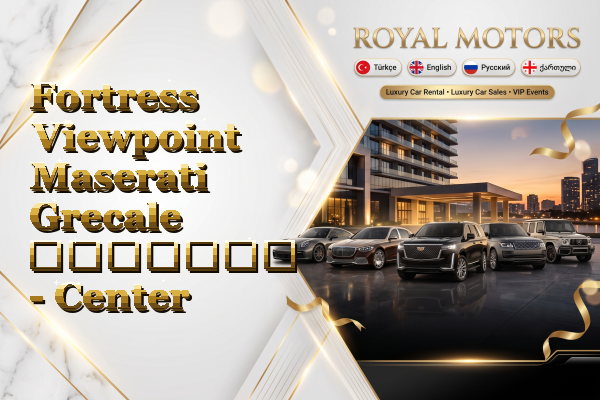 Fortress Viewpoint Maserati Grecale გაყიდვა - Center