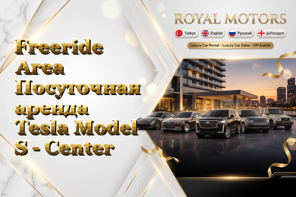 Freeride Area Посуточная аренда Tesla Model S - Center