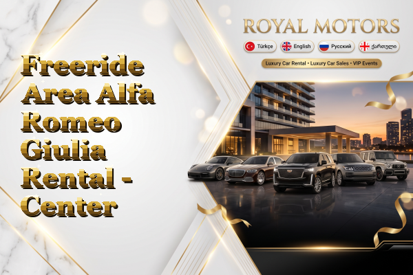Freeride Area Alfa Romeo Giulia Rental - Center
