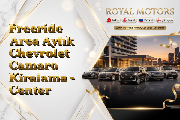 Freeride Area Aylık Chevrolet Camaro Kiralama - Center