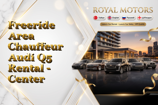 Freeride Area Chauffeur Audi Q5 Rental - Center