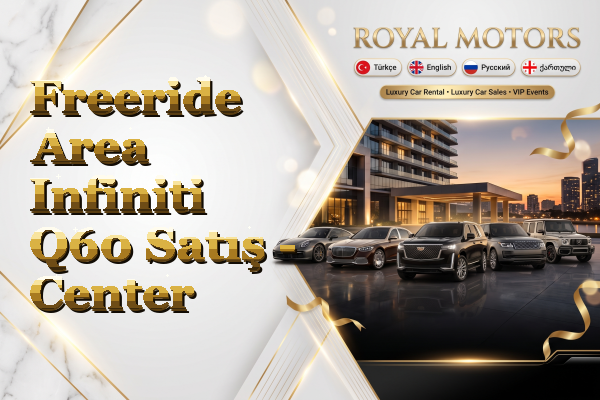 Freeride Area Infiniti Q60 Satış - Center