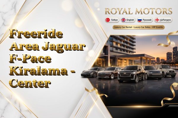Freeride Area Jaguar F-Pace Kiralama - Center