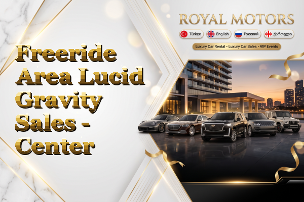 Freeride Area Lucid Gravity Sales - Center