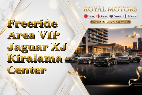 Freeride Area VIP Jaguar XJ Kiralama - Center