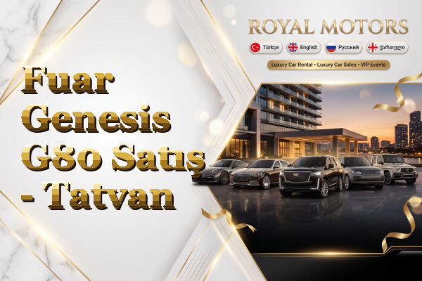 Fuar Genesis G80 Satış - Tatvan
