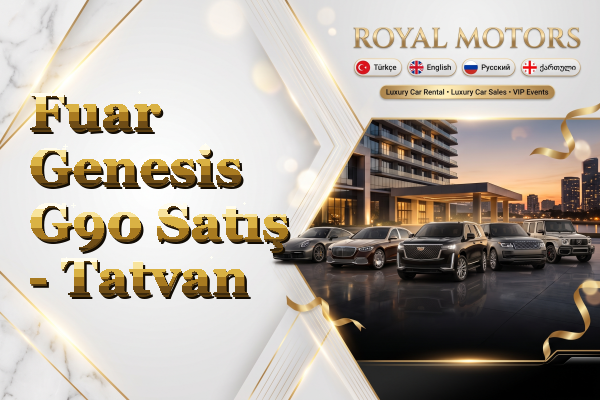 Fuar Genesis G90 Satış - Tatvan
