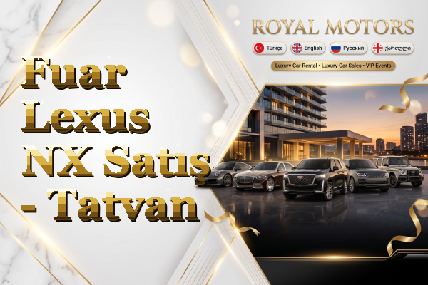 Fuar Lexus NX Satış - Tatvan