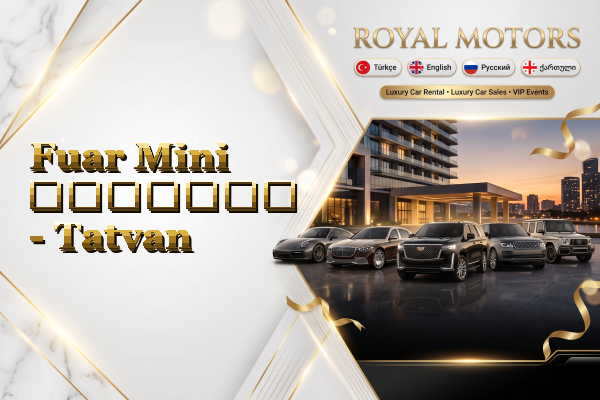 Fuar Mini გაყიდვა - Tatvan