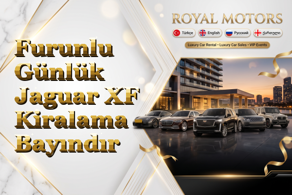 Furunlu Günlük Jaguar XF Kiralama - Bayındır