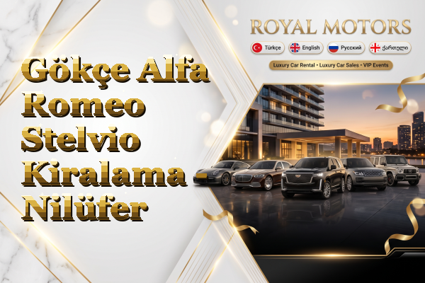 Gökçe Alfa Romeo Stelvio Kiralama - Nilüfer