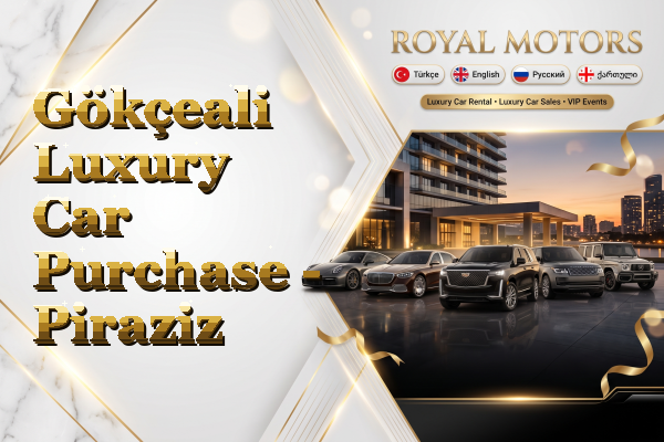 Gökçeali Luxury Car Purchase - Piraziz