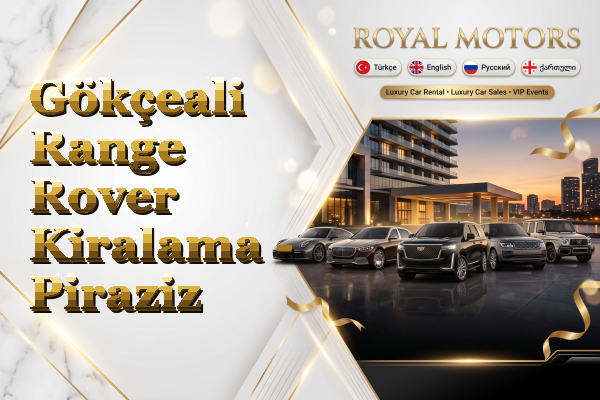 Gökçeali Range Rover Kiralama - Piraziz