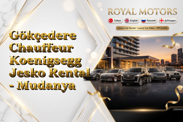 Gökçedere Chauffeur Koenigsegg Jesko Rental - Mudanya