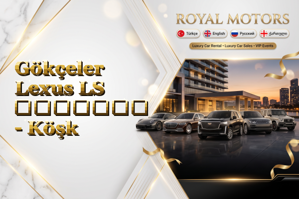 Gökçeler Lexus LS გაყიდვა - Köşk