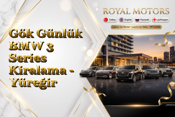 Gök Günlük BMW 3 Series Kiralama - Yüreğir
