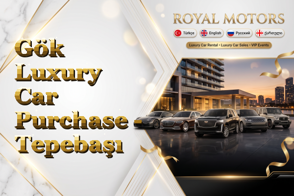 Gök Luxury Car Purchase - Tepebaşı
