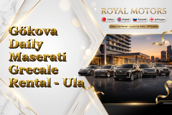 Gökova Daily Maserati Grecale Rental - Ula