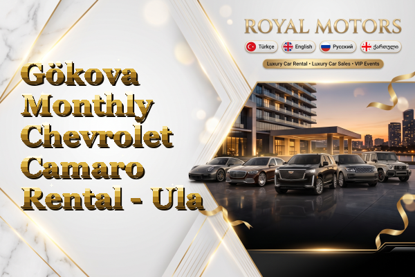 Gökova Monthly Chevrolet Camaro Rental - Ula