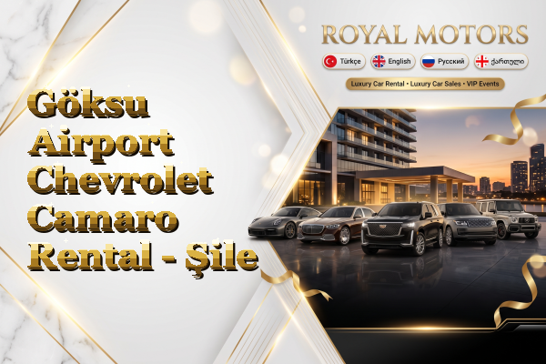 Göksu Airport Chevrolet Camaro Rental - Şile