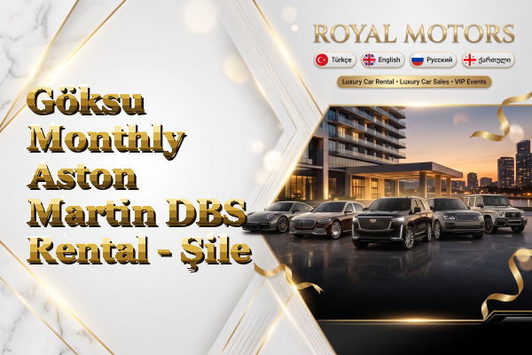 Göksu Monthly Aston Martin DBS Rental - Şile