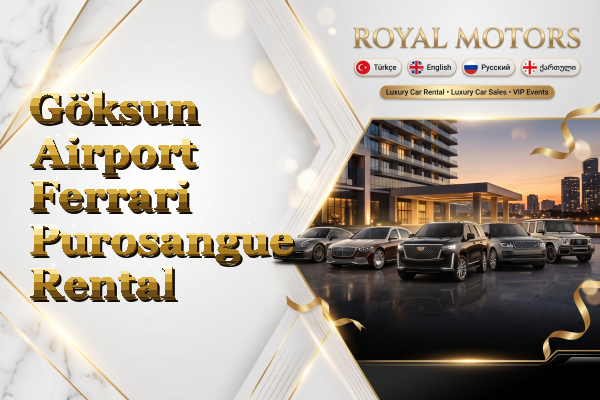 Göksun Airport Ferrari Purosangue Rental