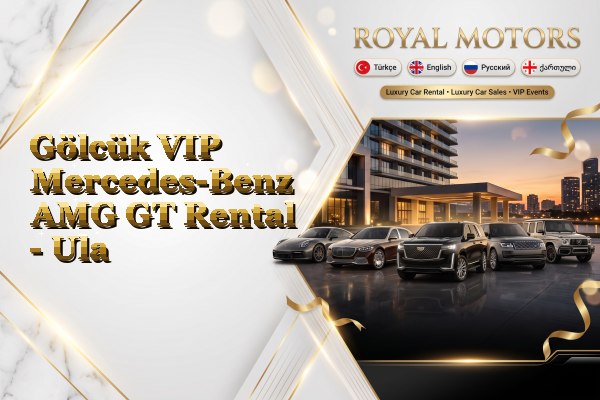 Gölcük VIP Mercedes-Benz AMG GT Rental - Ula