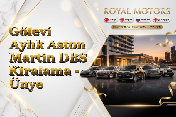 Gölevi Aylık Aston Martin DBS Kiralama - Ünye