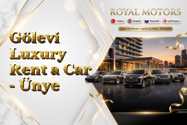 Gölevi Luxury Rent a Car - Ünye