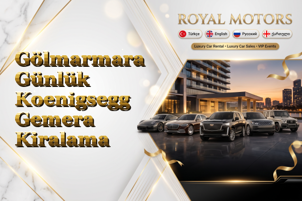 Gölmarmara Günlük Koenigsegg Gemera Kiralama